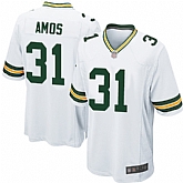 Nike Men & Women & Youth Packers 31 Adrian Amos White Game Jersey Dzhi